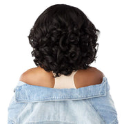 Sensationnel Curls Kinks & Co Synthetic Lace Front Wig - Y-PART KINKY VOLUME CURL 14″