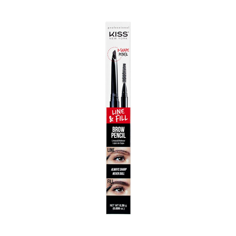 KISS NEW YORK PROFESSIONAL - Line & Fill Brow Pencil