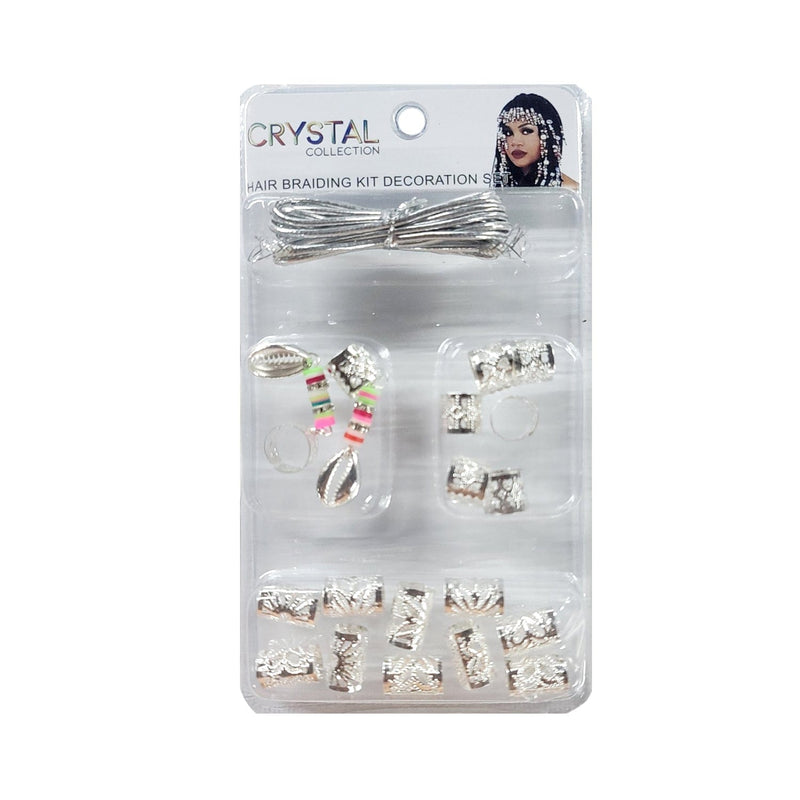 CRYSTAL COLLECTION | Hair Braiding Kit Decoration Set KNV5648S