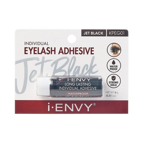 KISS i-ENVY - Individual Eyelashes Adhesive Jet Black KPEG01