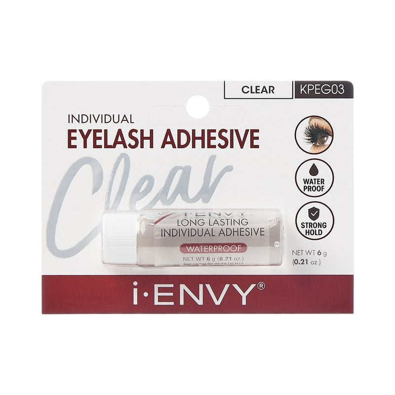 KISS i-ENVY - Individual Eyelashes Adhesive Clear KPEG03