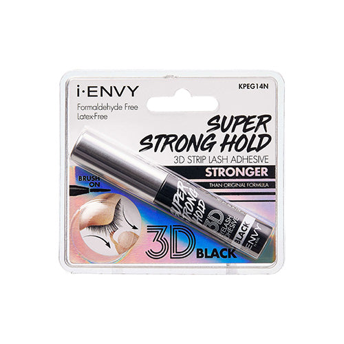 KISS i-ENVY - Super Strong Hold 3D Lash Glue Black KPEG14N