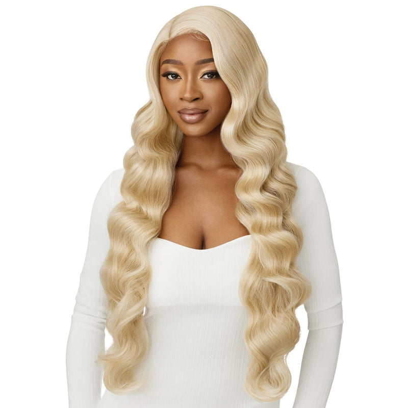 Lay Front Outre Sleek Lay Part Synthetic Lace Front Wig - KIMARI — Hair to Beauty