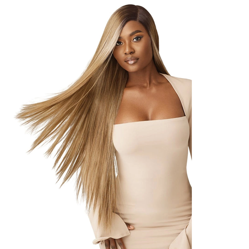 Outre Sleek Lay Part Synthetic Lace Front Wig - KORAI
