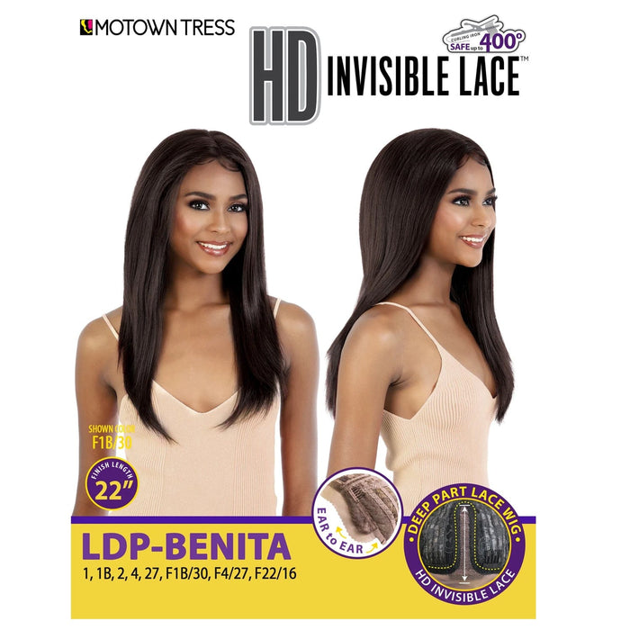 LDP-BENITA | Motown Tress Deep Part Lace Front Wig