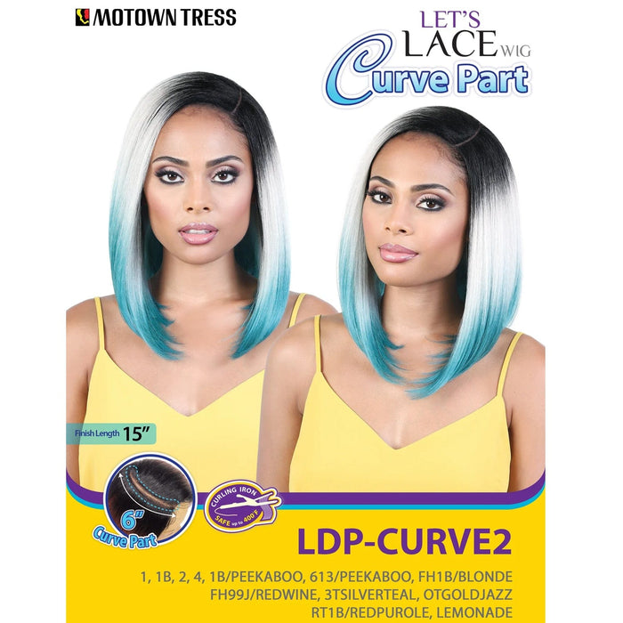LDP-CURVE2 | Motown Tress Curve Part Lace Front Wig