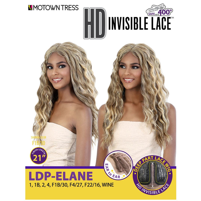 LDP-ELANE | Motown Tress Deep Part Lace Front Wig