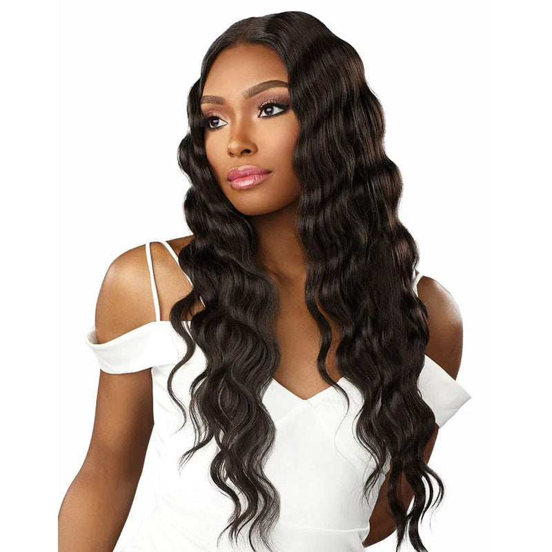 LOOSE CRIMP 28" | Sensationnel Butta Lace Human Hair Blend HD Lace Front Wig