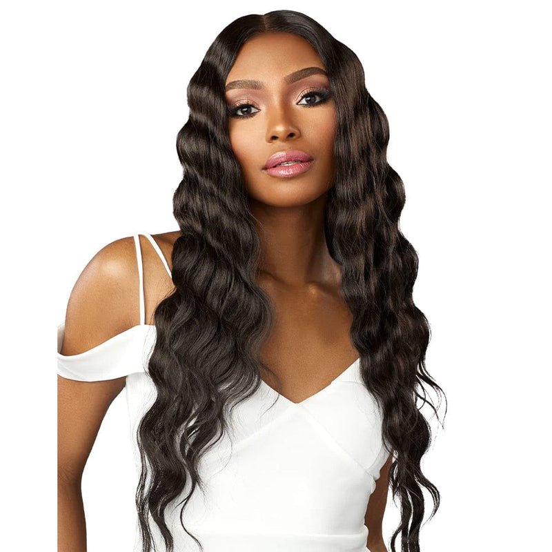 LOOSE CRIMP 28" - Sensationnel Butta Lace Human Hair Blend HD Lace Front Wig