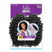 Sensationnel Lulu Mini Synthetic Kids Braid - 2X COILY 3C
