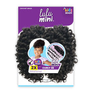 Sensationnel Lulu Mini Synthetic Kids Braid - 2X CURLY 3B