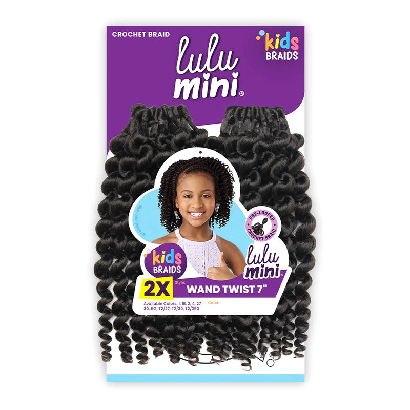 Sensationnel Lulu Mini Synthetic Kids Braid - 2X WAND TWIST 7″