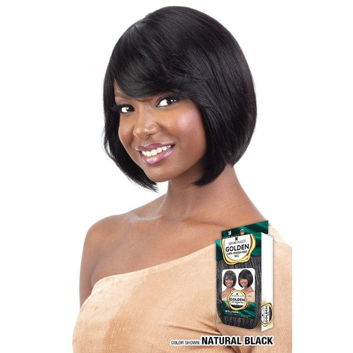 MALINDA | Shak N Go Golden Human Hair Wig