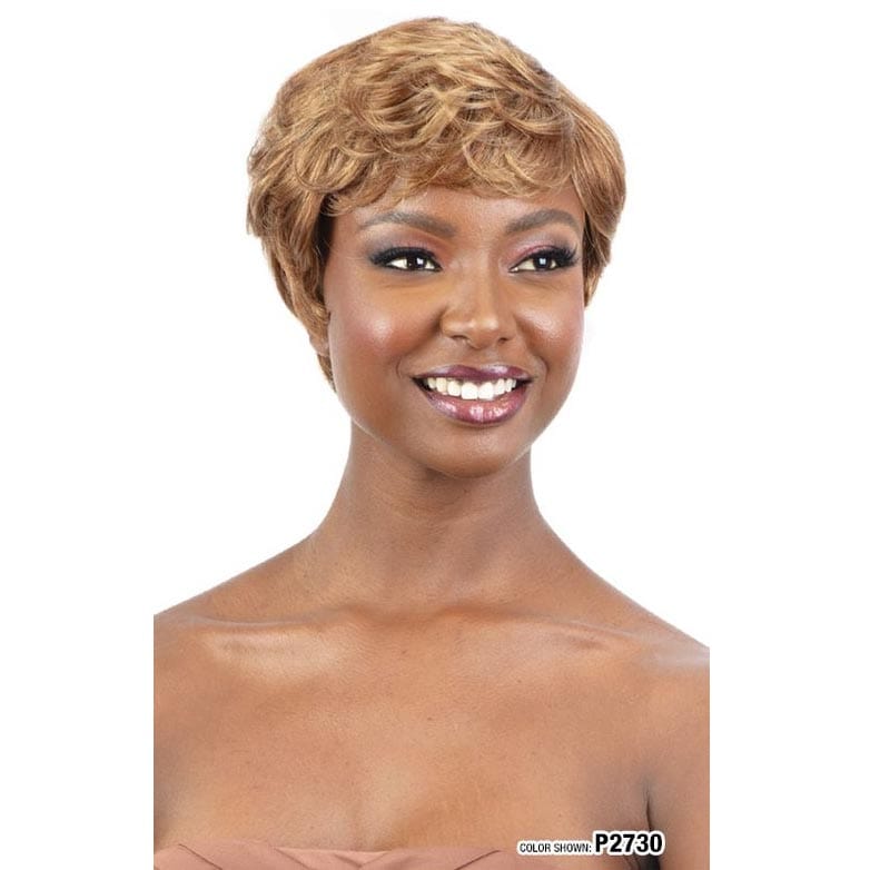 MEAGAN - Shak N Go Golden Human Hair Wig