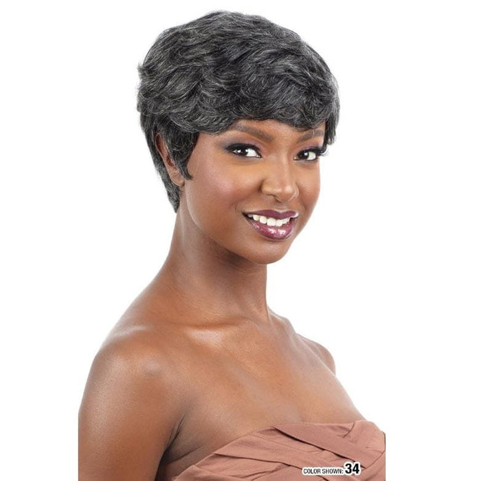 MEAGAN - Shak N Go Golden Human Hair Wig