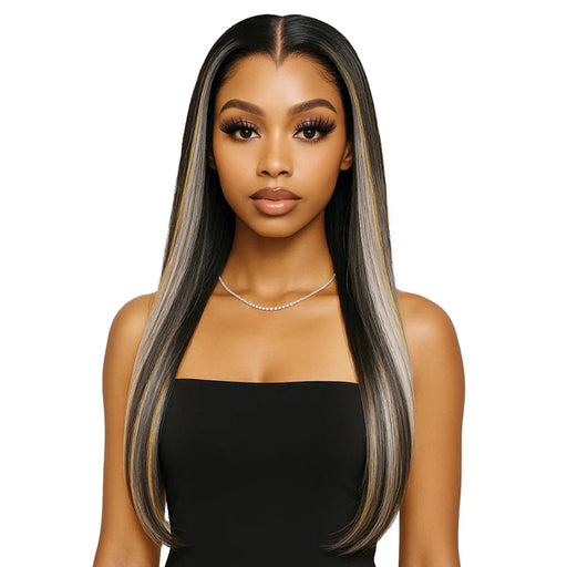 Chade Magic Lace Heart Hairline Synthetic Lace Front Wig - MHH06