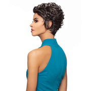 Foxy Silver Synthetic J Part Wig - MELVA