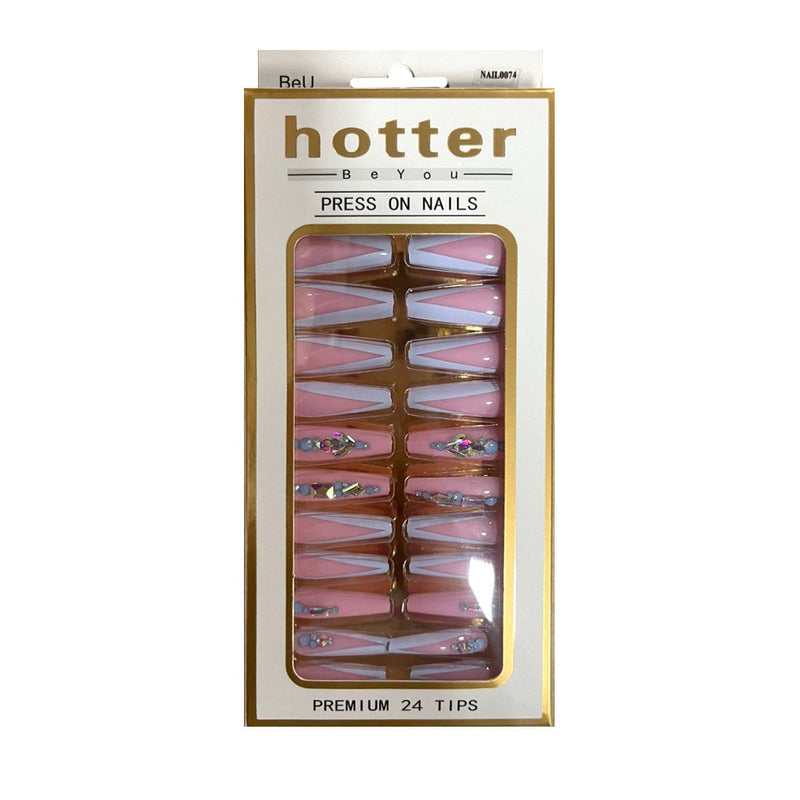 BE U | Hotter Press On Nails NAIL0074