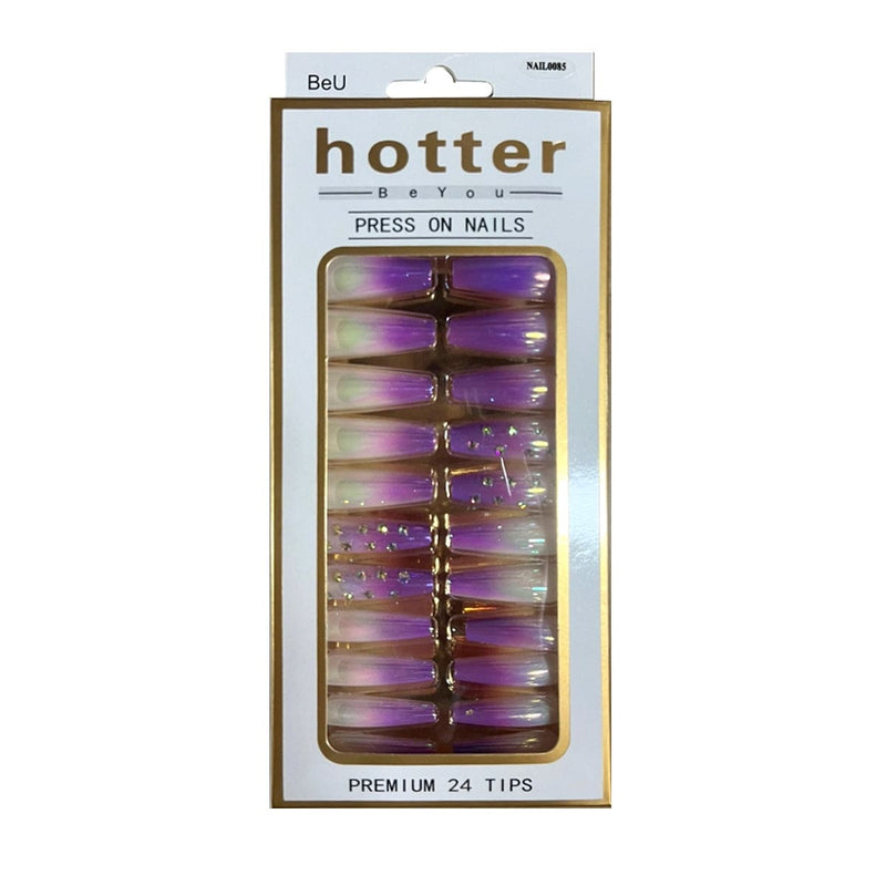 BE U | Hotter Press On Nails NAIL0085