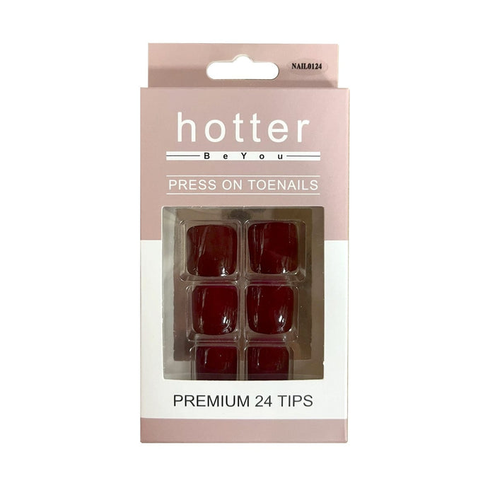 BE U | Hotter Press On Toenails NAIL0124