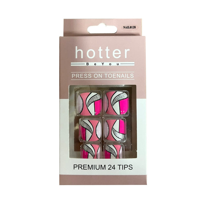 BE U | Hotter Press On Toenails NAIL0128