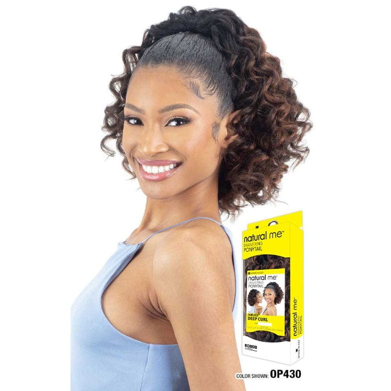 Freetress Natural Me Synthetic Ponytail - NATURAL DEEP CURL
