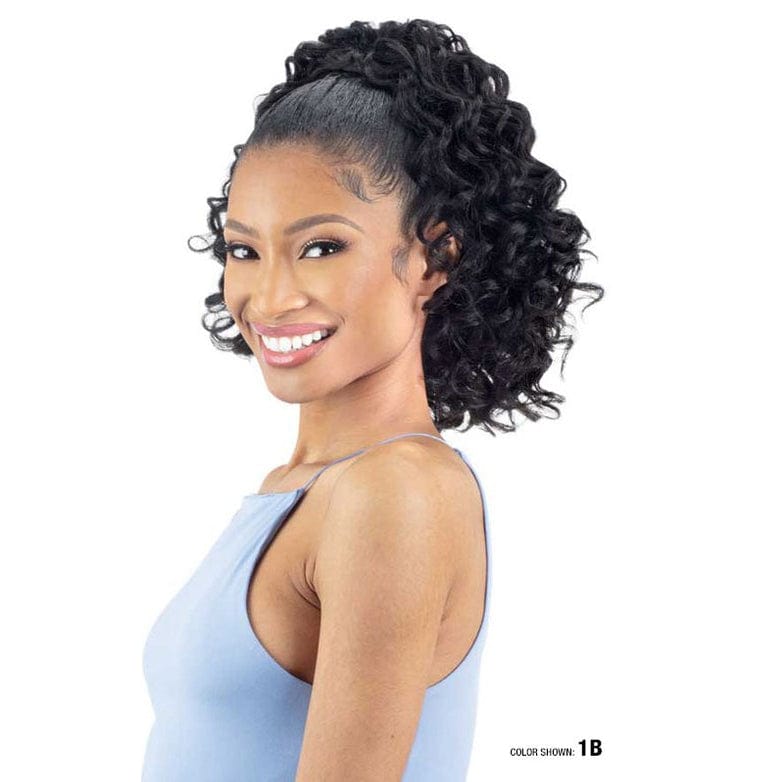 Freetress Natural Me Synthetic Ponytail - NATURAL DEEP CURL