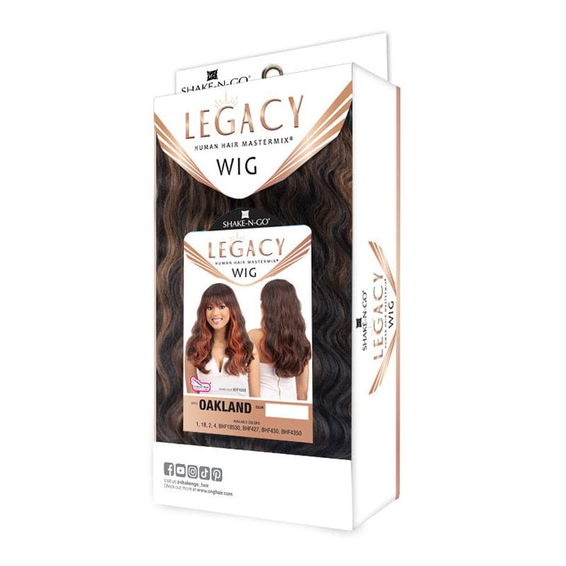 OAKLAND | Shake N Go Legacy Human Hair Blend Wig