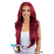 Shake-N-Go Snatched HD Lace Glueless Frontal Synthetic Wig - ODELIA