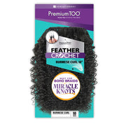 Sensationnel Premium Too Feather Crochet Human Hair Blend Braid - BURMESE CURL