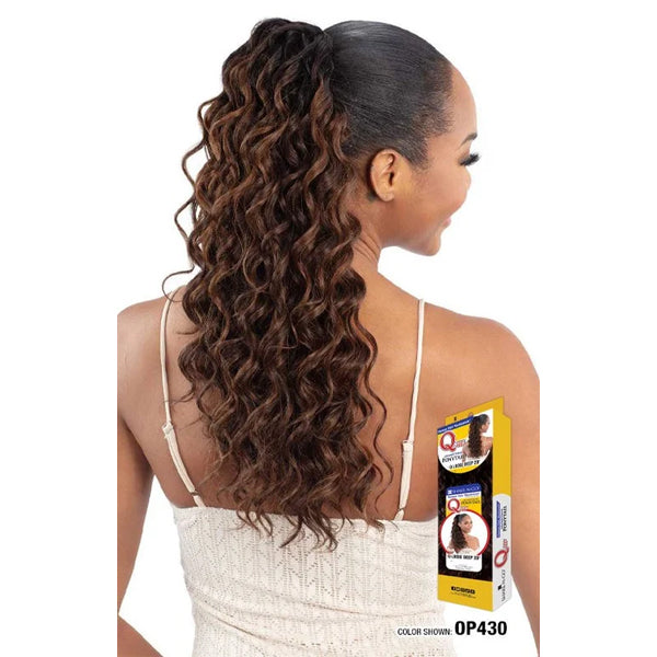 Shake-N-Go Que Human Hair Mastermix Ponytail - Q-LOOSE DEEP 20"