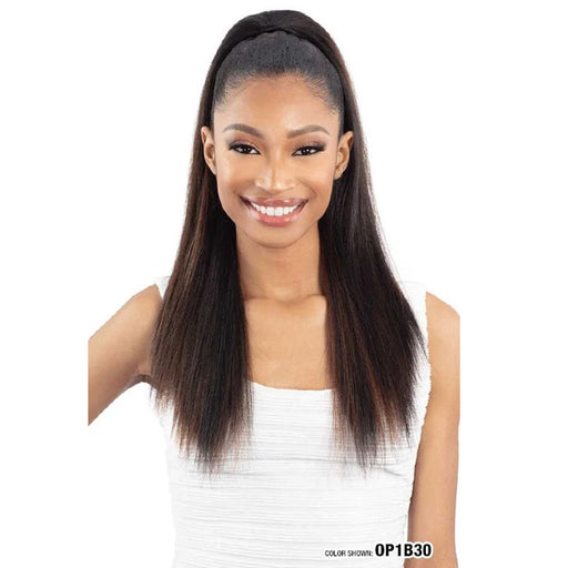 Shake-N-Go Que Human Hair Mastermix Ponytail - Q-STRAIGHT 20"