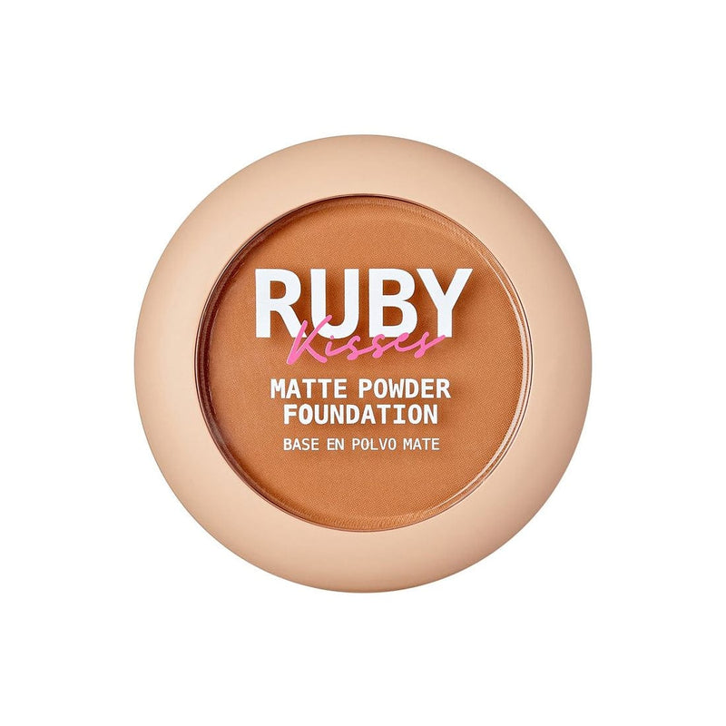 RUBY KISSES - Never Touch Up Matte Finish Powder Foundation 0.35oz