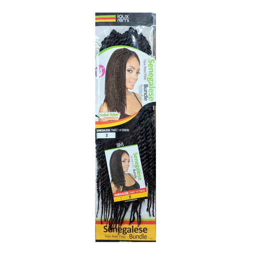 SENEGALESE TWIST 14" | Mane Concept Crochet Synthetic Braid