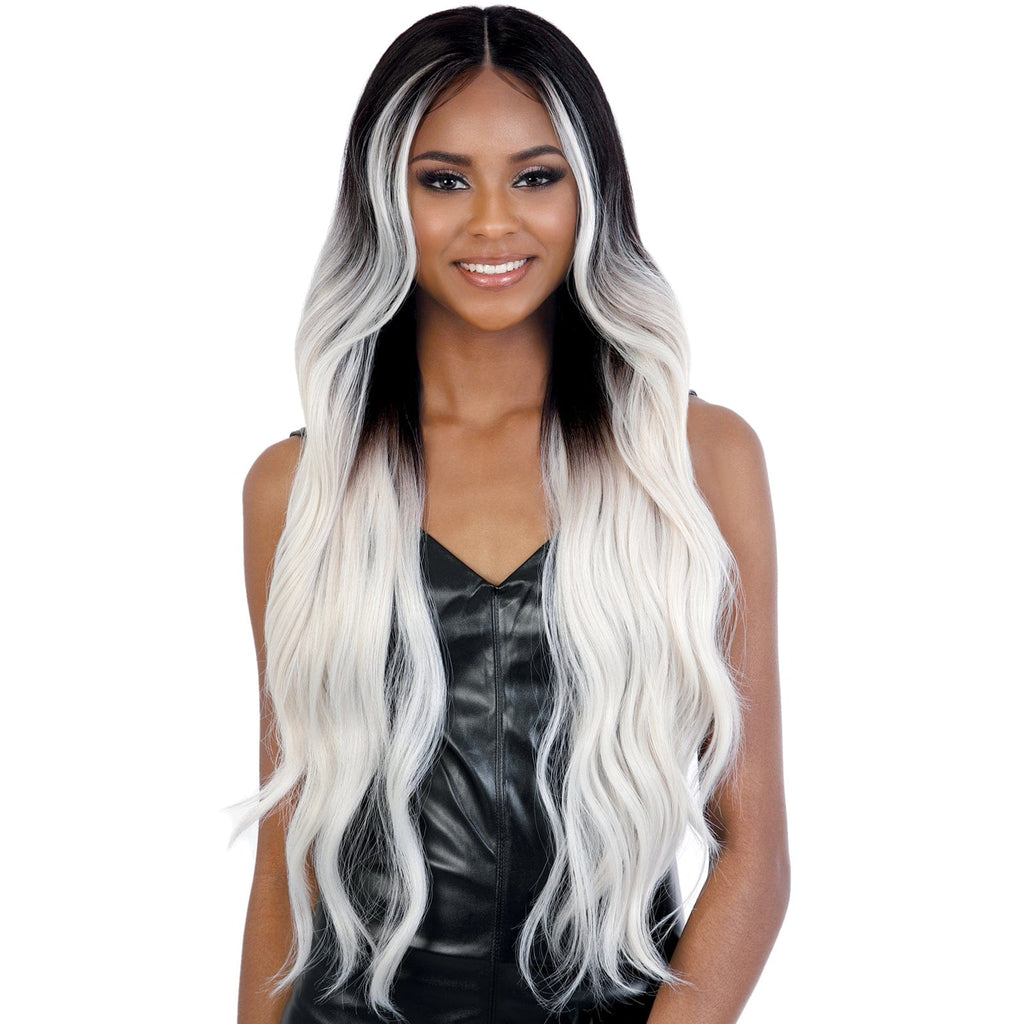 L.ANGELIC Motown Tress Let s Lace Synthetic Swiss Lace Front Wig