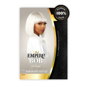 Sensationnel Empire Bob Human Hair Wig - STRAIGHT CUT 12″