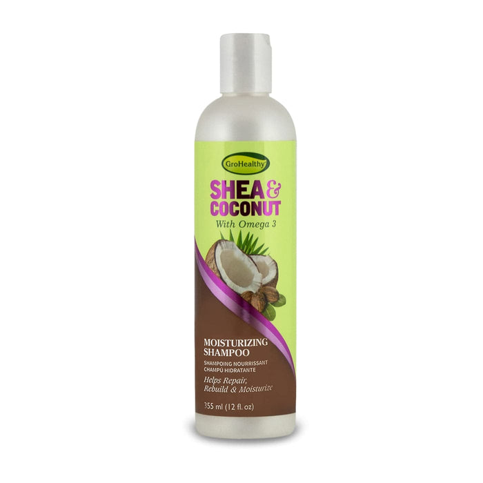 GROHEALTHY | Shea & Coconut Moisturizing Shampoo 12oz