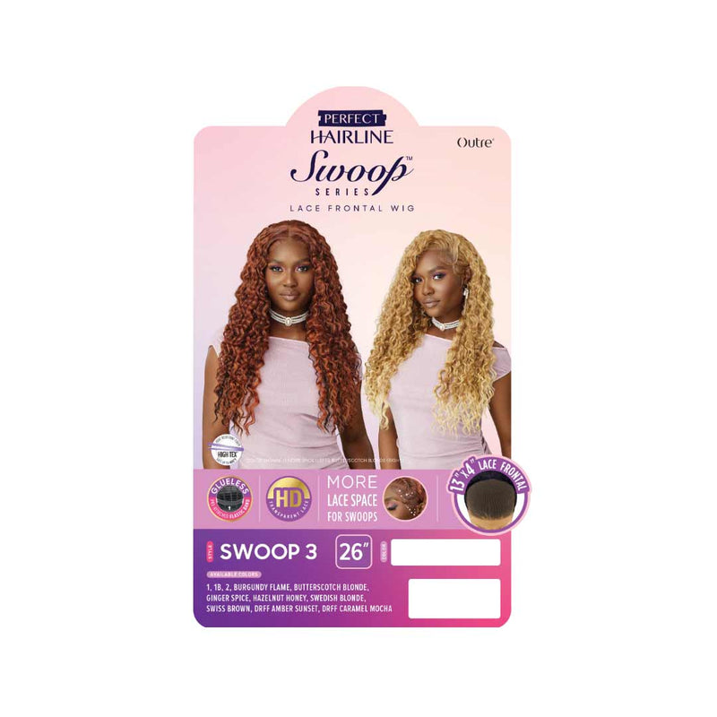 Outre Perfect Hairline Swoop Glueless Synthetic HD Lace Front Wig - SWOOP 3