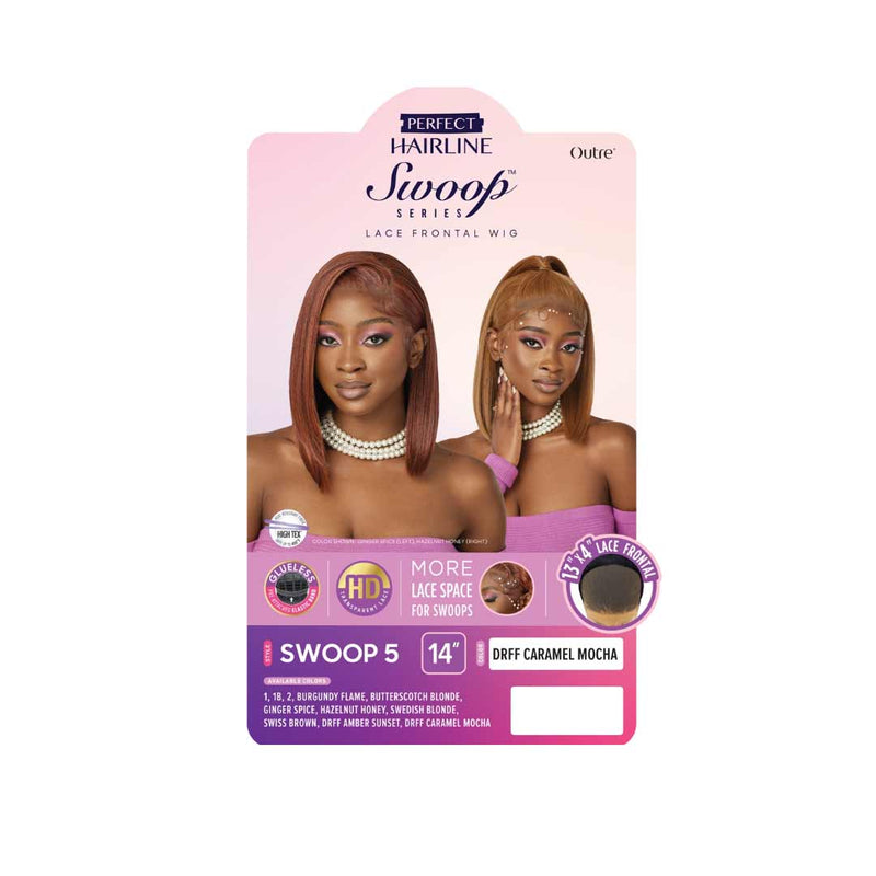 Outre Perfect Hairline Swoop Glueless Synthetic HD Lace Front Wig - SWOOP 5