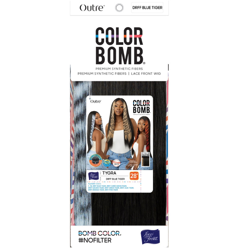 Outre Color Bomb Synthetic HD Lace Front Wig - TYGRA