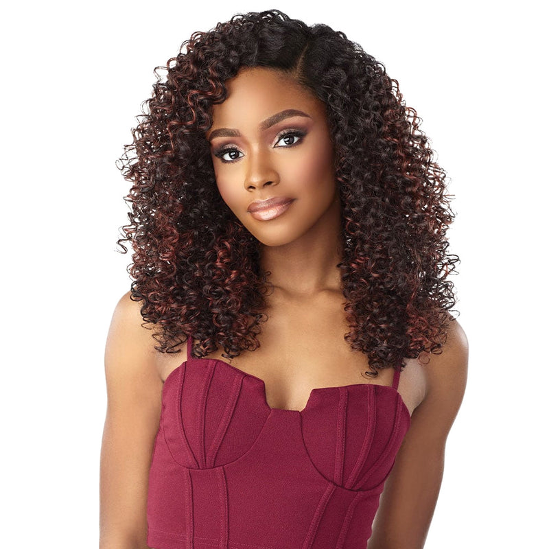 Sensationnel Curls Kinks & Co Synthetic V-Part Lace Wig - V-UNIT 5