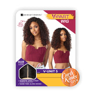 Sensationnel Curls Kinks & Co Synthetic V-Part Lace Wig - V-UNIT 5