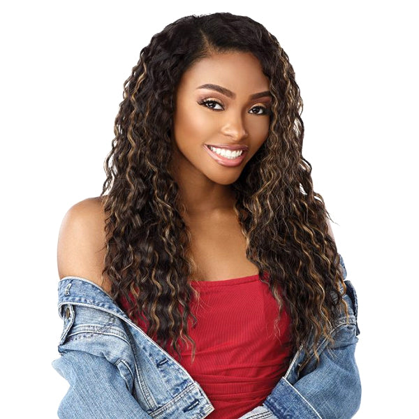 Sensationnel Curls Kinks & Co Synthetic V-Part Lace Wig - V-UNIT 7