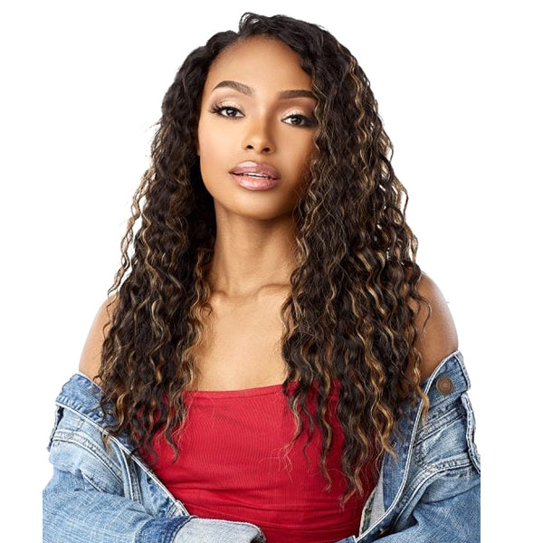 Sensationnel Curls Kinks & Co Synthetic V-Part Lace Wig - V-UNIT 7