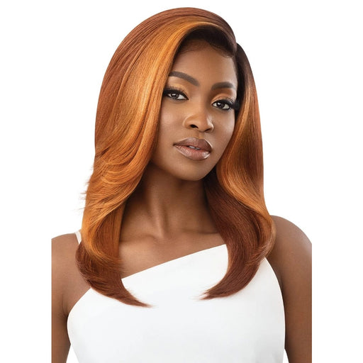 VERNISHA - Outre Sleek Lay Part Synthetic Lace Front Wig