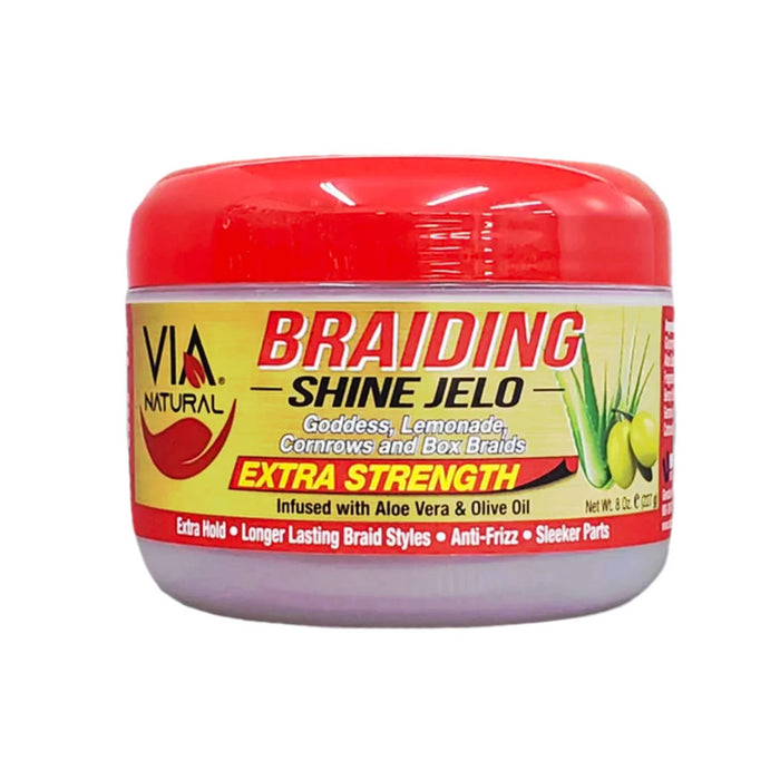 VIA NATURAL - Braiding Shine Jello 8oz