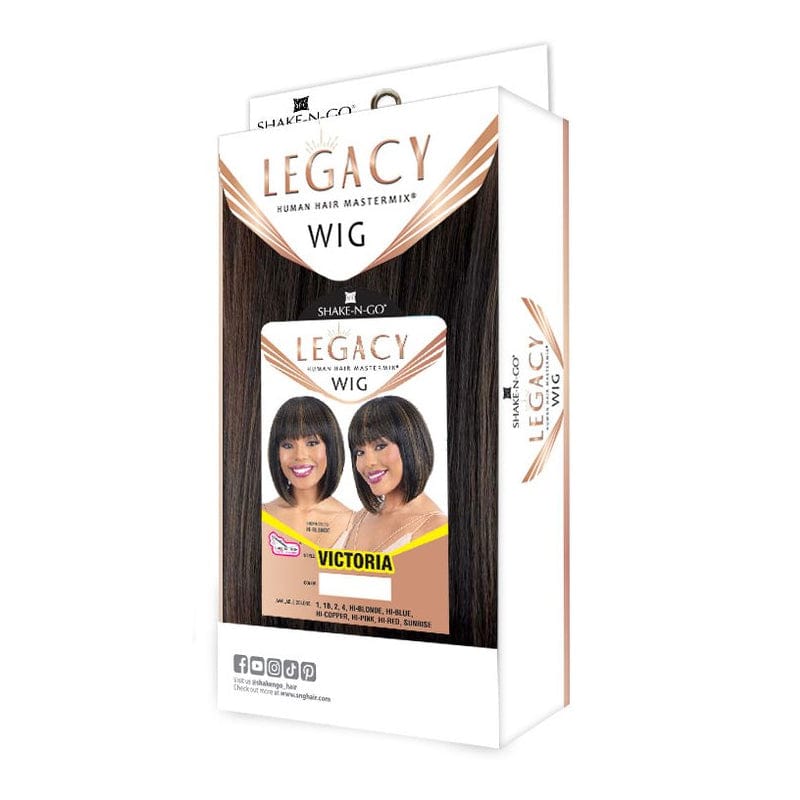 VICTORIA | Shake N Go Legacy Human Hair Blend Wig