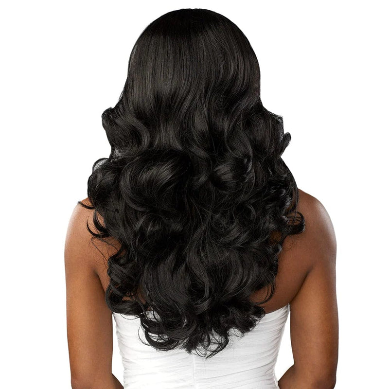 VOLUME CURL 22″ | Sensationnel Butta Lace Human Hair Blend HD Lace Front Wig