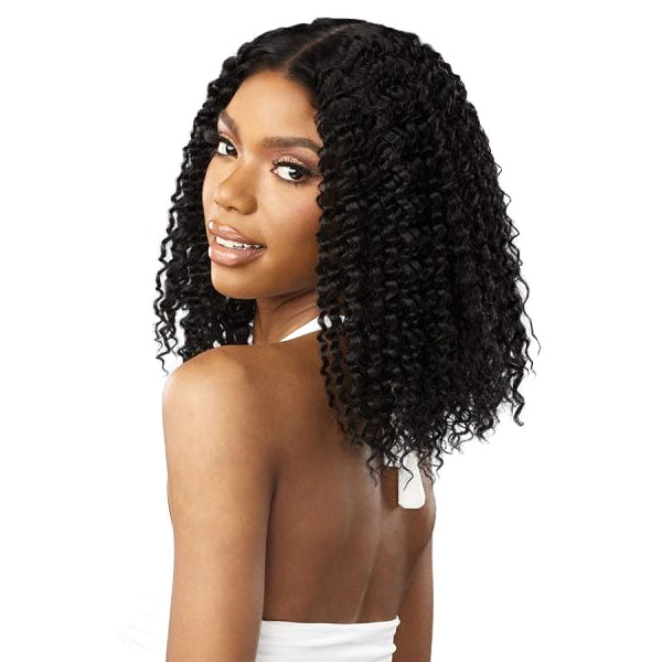 Sensationnel Butta Lace Human Hair Blend HD Lace Front Wig - WET & WAVY WATER WAVE 12″