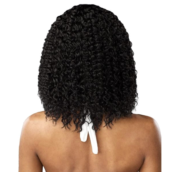 Sensationnel Butta Lace Human Hair Blend HD Lace Front Wig - WET & WAVY WATER WAVE 12″